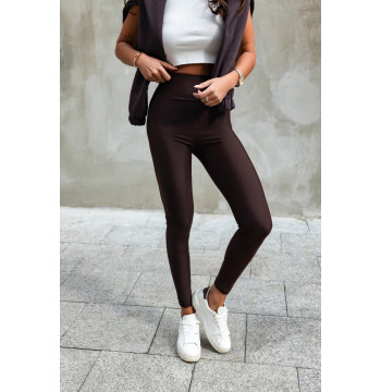 Legginsy Model Naomar T29 Chocolate - IVON
