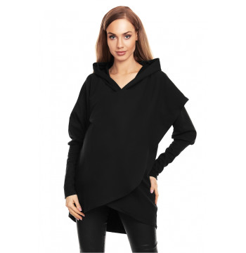 Bluza Ciążowa Model 0146 Black - PeeKaBoo
