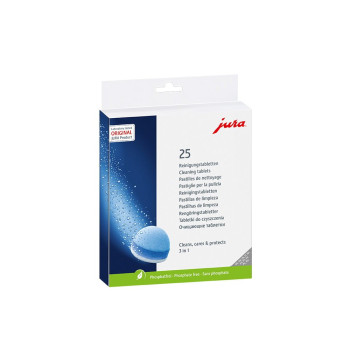 Tabletki czyszczące 3-fazowe Jura 25szt