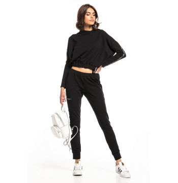 Spodnie Damskie Model T330/7 Black - Tessita