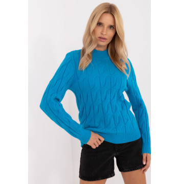 Sweter Damski Model AT-SW-2235.00P Blue - AT
