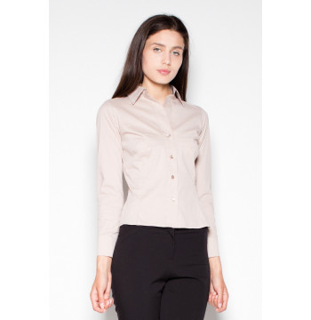 Koszula Damska Model VT028 Beige - Venaton