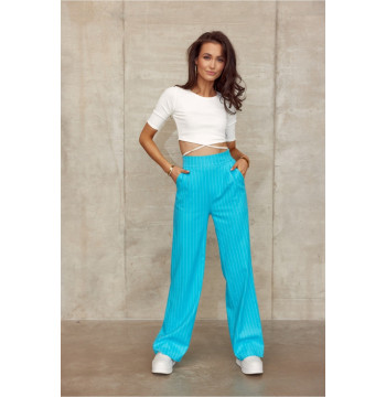 Spodnie Damskie Model NIE SPD0026 Blue - Roco Fashion