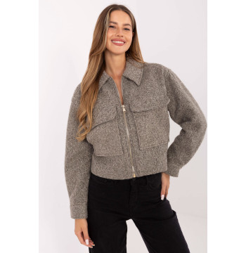 Kurtka Damska Model D46015XB43434A2 Grey - Sublevel