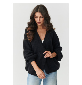 Sweter Kardigan Model S170 Black - Makadamia