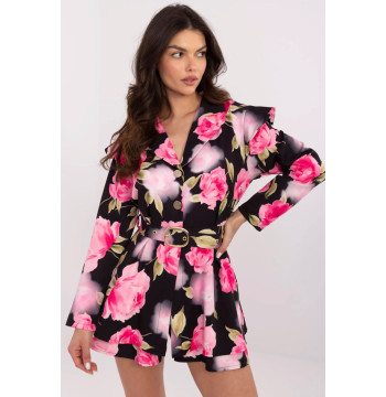 Kombinezon Model DHJ-KO-20615-2.60 Black/Pink - Italy Moda