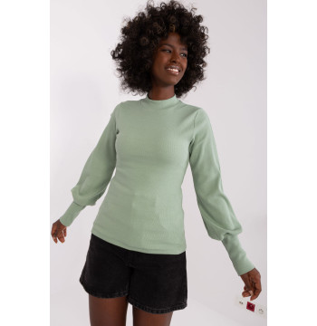 Bluzka Model RV-BZ-5223.15 Pistacja - Rue Paris