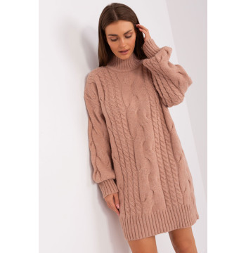 Sweter Damski Model AT-SW-2367-1.35P Dark Pink - AT