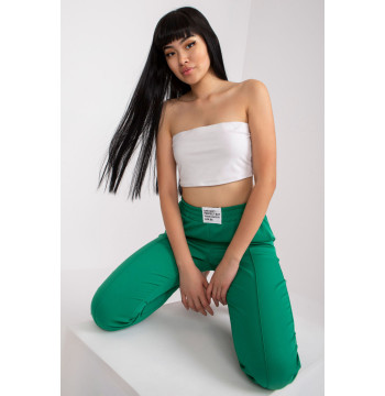 Spodnie Damskie Model DHJ-SP-15832.64 Green - Italy Moda