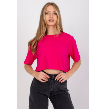 T-shirt Damski Model RV-TS-7541.06 Fuksja - BFG