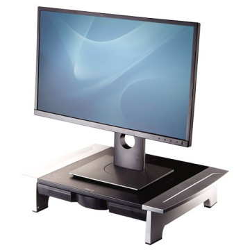 MONITOR RISER STANDARD BLACK/SILVER 8031101 FELLOWES