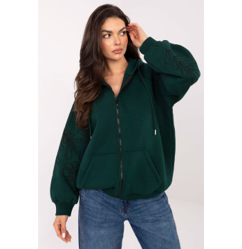 Bluza Damska Model RV-BL-A911.22 Dark Green - Relevance