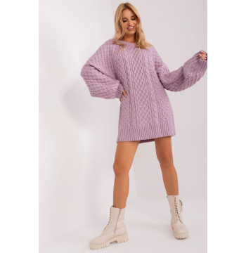 Sweter Damski Model AT-SW-2367-2.64P Light Violet - AT