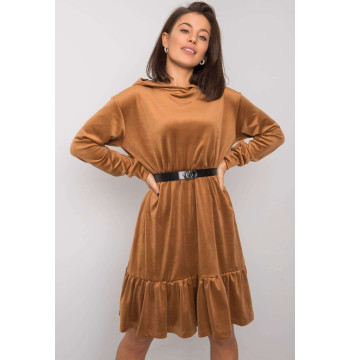 Sukienka Model FA-SK-7563.11P Camel - Fancy