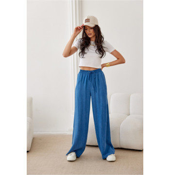 Spodnie Damskie Model Emmy NIE SPD0041 Blue - Roco Fashion
