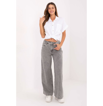 Spodnie Jeansy Damskie Model D80023BG62551G135 Grey - Sublevel