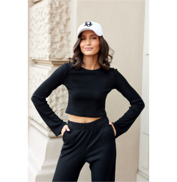 Bluzka Model Leonie CZA BLU0167 Black - Roco Fashion