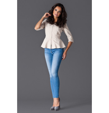 Żakiet Model 132 Beige - Figl