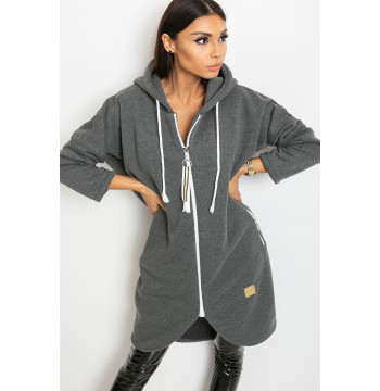 Bluza Damska Model RV-BL-4742.20P Dark Grey - Relevance