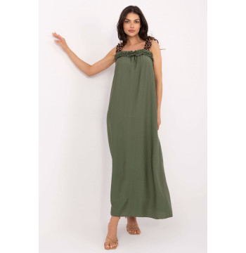 Sukienka Model MI-SK-A6412.68 Khaki - Italy Moda