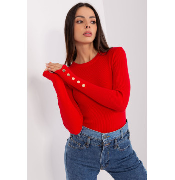 Sweter Damski Model PM-SW-PM685.39P Red - Factory Price