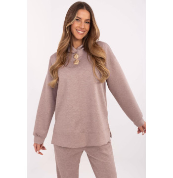 Bluza Damska Model DHJ-BL-20510.68 Dark Beige - Italy Moda