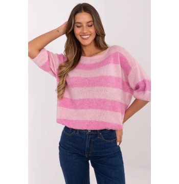Sweter Damski Model MI-SW-2503.84 Pink - Italy Moda