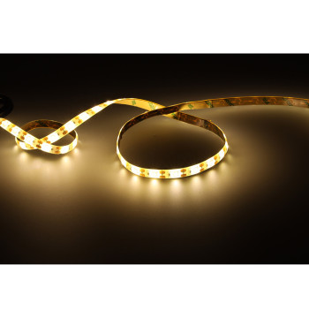Taśma LED wodoodporna na baterie USB czujnik ruchu 1M 59LED ciepły biały