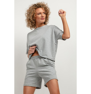 Bluzka Model T386/2 Light Grey - Tessita