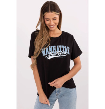 T-shirt Damski Model CLM-TS-0023.94 Black - Factory Price