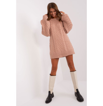 Sweter Damski Model AT-SW-2367-2.64P Dark Pink - AT