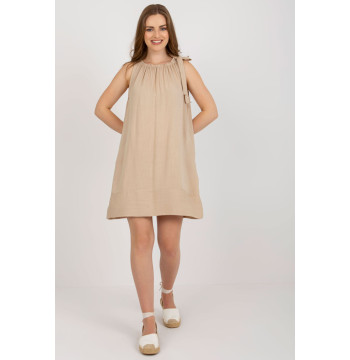 Sukienka Model TW-SK-BI-89923.29 Beige - Och Bella