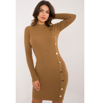 Sukienka Model AT-SK-2345-2.34 Light Brown - AT