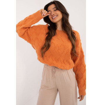 Sweter Damski Model AT-SW-2361.61 Orange - AT