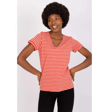 T-shirt Damski Model D16054M02431A Dark Orange - Stitch&Soul