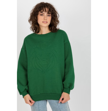 Bluza Damska Model EM-BL-617-4.41P Dark Green - Ex Moda