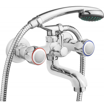 Bateria wannowa z zestawem prysznicowym BON 011D 5908212049716