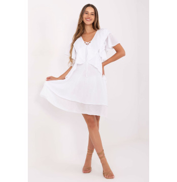 Sukienka Model MI-SK-102128.61 White - Italy Moda