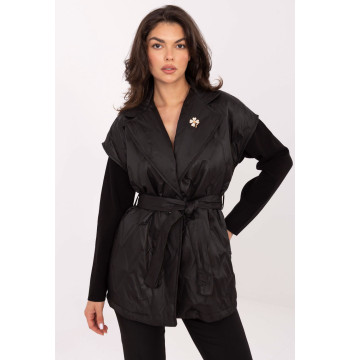Kamizelka Model IT-KZ-FL9603.87 Black - Rue Paris