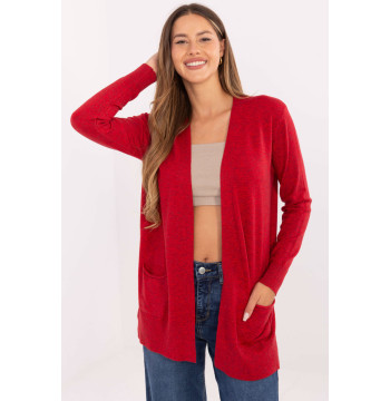 Sweter Kardigan Model PM-SW-8481.01 Red - Factory Price