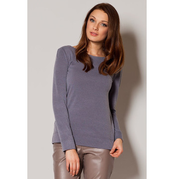 Sweter Damski Model 244 Grey - Figl