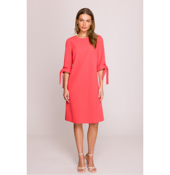 Sukienka Model S393 Coral - Stylove