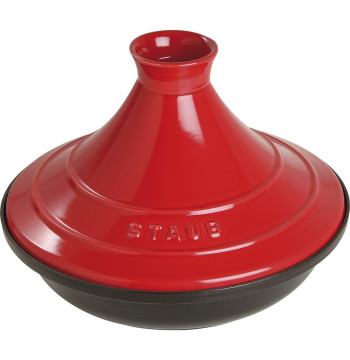 Naczynie do Tajine Staub - 28 cm, 40510-327-0 Czerwono-czarny