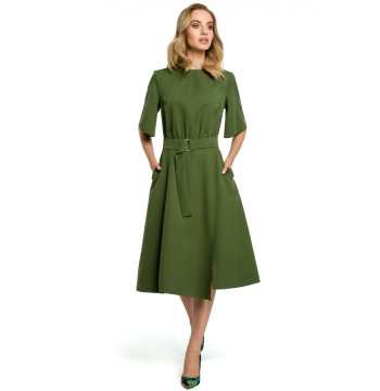Sukienka Model MOE396 Green - Moe