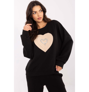Bluza Damska Model MI-BL-271594.85 Black - Italy Moda