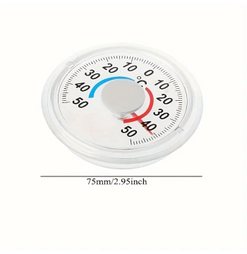 Termometr Zewnętrzny Wewnętrzny Niskich Temperatur -50C 50C Samoprzylepny