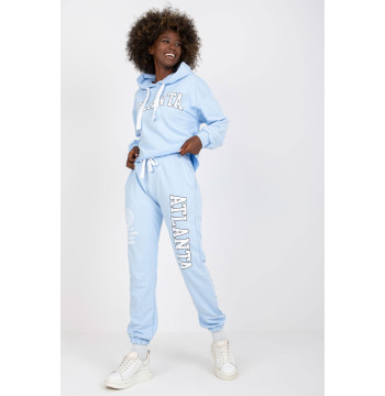 Spodnie Komplet-EM-KMPL-734.35P Light Blue - Ex Moda