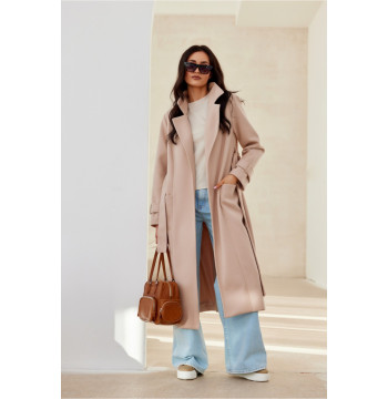 Płaszcz Damski Model Katsy BEZ PLA0041 Beige - Roco Fashion