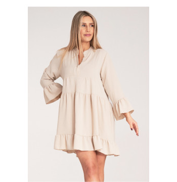 Sukienka Model M1136 Beige - Figl