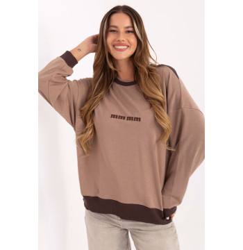 Bluza Damska Model RV-BZ-A878.51 Dark Beige - Relevance